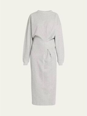 Etoile Isabel Marant Grey Sweatshirt Dress